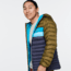Cotopaxi Fuego Down Hooded Jacket - Mens, Oak &amp; Graphite, 2XL, FDJ-S22-OAKGRP-M-XXL