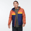Cotopaxi Fuego Down Hooded Jacket - Mens, Spice/Maritime, Extra Small, FDJ-S22-SPMTM-M-XS