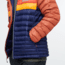 Cotopaxi Fuego Down Hooded Jacket - Mens, Spice/Maritime, Extra Small, FDJ-S22-SPMTM-M-XS
