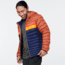 Cotopaxi Fuego Down Hooded Jacket - Mens, Spice &amp; Maritime, Extra Large, FDJ-S22-SPMTM-M-XL