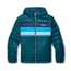 Cotopaxi Fuego Down Hooded Jacket - Womens, Deep Ocean Stripes, 2XL, FDJ-F22-DEOCS-W-XXL