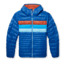 Cotopaxi Fuego Down Hooded Jacket - Womens, Pacific Stripes, 2XL, FDJ-F22-PACS-W-XXL