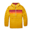 Cotopaxi Fuego Down Hooded Pullover - Womens, Amber Stripes, Extra Large, FDP-F22-AMBS-W-XL