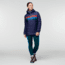 Cotopaxi Fuego Down Hooded Pullover - Womens, Maritime Stripes, Small, FDP-F22-MTMS-W-S