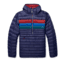 Cotopaxi Fuego Down Hooded Pullover - Womens, Maritime Stripes, Small, FDP-F22-MTMS-W-S