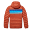Cotopaxi Fuego Down Hooded Pullover - Womens, Spice Stripes, 2XL, FDP-F22-SPICS-W-XXL