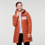 Cotopaxi Fuego Down Parka - Womens, Spice Stripes, Small, FLJ-F22-SPICS-W-S