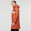 Cotopaxi Fuego Down Parka - Womens, Spice Stripes, Small, FLJ-F22-SPICS-W-S