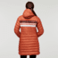 Cotopaxi Fuego Down Parka - Womens, Spice Stripes, Small, FLJ-F22-SPICS-W-S
