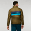 Cotopaxi Fuego Down Pullover - Mens, Oak Stripes, Extra Large, FDP-F22-OAKS-M-XL