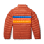Cotopaxi Fuego Down Pullover - Mens, Spice Stripes, Extra Large, FDP-F22-SPICS-M-XL