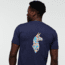 Cotopaxi Llama Lover T-Shirt - Mens, Maritime, Large, TS-S22-GLM-MTM-M-L