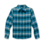 Cotopaxi Mero Flannel Shirt - Womens, Deep Ocean Plaid, Extra Small, LSFL-F22-DEOCP-W-XS