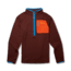 Cotopaxi Otero Fleece Half-Zip Pullover - Mens, Chestnut, 2XL, OTRHZ-F22-CHSNT-M-XXL