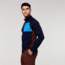 Cotopaxi Otero Fleece Half-Zip Pullover - Mens, Maritime/Chestnut, Small, OTRHZ-F22-MTCHS-M-S