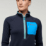 Cotopaxi Otero Fleece Half-Zip Pullover - Womens, Graphite, Extra Large, OTRHZ-F22-GRAPH-W-XL