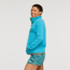Cotopaxi Teca Fleece Pullover - Womens, Water Slide, Large, TQS-S23-WTRSL-W-L