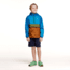 Cotopaxi Teca Half-Zip Windbreaker - Kids, Drizzle, Extra Large, KTHZ-S23-DRIZZ-XL