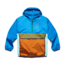 Cotopaxi Teca Half-Zip Windbreaker - Kids, Drizzle, Extra Large, KTHZ-S23-DRIZZ-XL