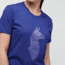 Cotopaxi Topo Llama T-Shirt - Womens, Blue Violet, Extra Large, TS-S22-TLL-BLVI-W-XL