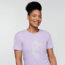Cotopaxi Topo Llama T-Shirt - Womens, Thistle, Large, TS-S22-TLL-THSTL-W-L