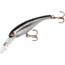 Cotton Cordell Wally Diver Crankbait, 2 1/2in, 1/4 oz, Floating, Chrome/Black Back, CD504