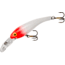 Cotton Cordell Wally Diver Crankbait, 3 1/8in, 1/2 oz, Floating, White/Red Head, CD651
