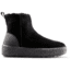 Cougar Broom Suede Genuine Lambswool Waterproof Winter Boots - Womens, Black, 8 US, BROOM-Black-8