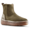 Cougar Broom Suede Lambswool Waterproof Winter Boots - Womens, Olive, 10 US, BROOM-Olive-10