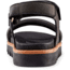 Cougar Nolo Leather Sandal - Womens, Black, 6, NOLO-Black-6