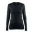 Craft Active Comfort Roundneck Long Sleeve, Black Solid, Small 1903714-B199-S