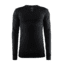 Craft Active Comfort Roundneck Long Sleeve, Black Solid, Small 1903716-B199-S
