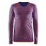 Craft Active Comfort Roundneck Long Sleeve, Soul/Flourange, Large 1903716-B386-L