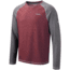 Crag Hoppers Nosilife Bayame Long Sleeve T-Shirt - Men's -Port Red Marl-XX-Large