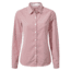 Craghoppers NL Adoni Long Sleeve Shirt, Fire Red Prt, 16, CWS468-5EG20L
