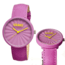 Crayo Cr1508 Pleats Watch, Fuchsia CRACR1508