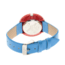 Crayo Prestige CR3100 Series Watch, Cerulean/Red, One Size, CRACR3102