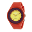 Crayo Burst CR3200 Series Ladies Watch, Red/Yellow, One Size, CRACR3201