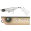 Creek Chub Striper Strike Fishing Lure, 6 1/2in, 3/4 oz, Silver Flash, I2500PSFL