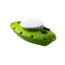 CreekKooler Pup 15 Quart Floating Towable Cooler, Green 1113763