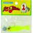 Creme Lures 0 Lit'l Fishie Minnow Minnow, 1, 0.5in, Chartreuse, 2599
