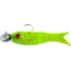 Creme Lures 0 Lit'l Fishie Minnow Minnow, 1, 0.5in, Chartreuse Silver Glitter, 2586