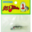Creme Lures Lit'l Fishie Minnow Minnow, 1, 0.5in, Pearl Gray, 1291