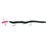 Creme Lures Midget Crawler Worm, 1, 0.5in, Black, 0403-01-1