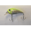 Creme Lures Pond Favorites Shallow Crankbait, Floating, Chartreuse Back, 2 1/8in, 1 per Pack, CP99