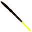 Creme Lures Scoundrel Worm, 1, 6in, Black Chart, 143-99