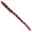 Creme Lures Scoundrel Worm, 1, 6in, Purple White Dots, 170-99