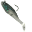 Creme Lures Spoiler Shad Bait w/Spiner Shad, 1, 3in, Black Back, SSB301S