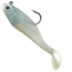 Creme Lures Spoiler Shad Bait w/Spiner Shad, 1, 3in, Pearl, SSB302S