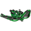 Crescent Moon Sawtooth 27 Snowshoes, Green, 760625